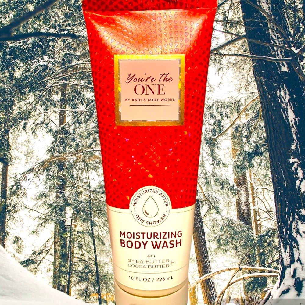 You’re The One Body Wash 10oz WHITE BIRCH VELVETY ROSE A DROP OF STRAWBERRY BBW